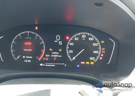 2024 Honda Civic Sport z USA, uszkodzony, nr VIN 2HGFE2F51RH500883